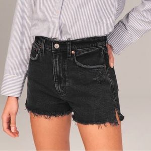 Abercrombie & Fitch High Rise Mom Shorts Size 34 | 18